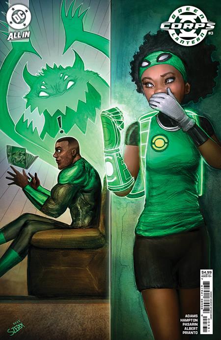 GREEN LANTERN CORPS (2025) #3 CVR D NATHAN SZERDY CARD STOCK VAR