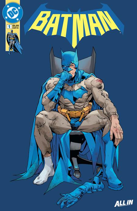 BATMAN (2025) #1 SECOND PRINTING CVR D JORGE JIMENEZ CARD STOCK VAR