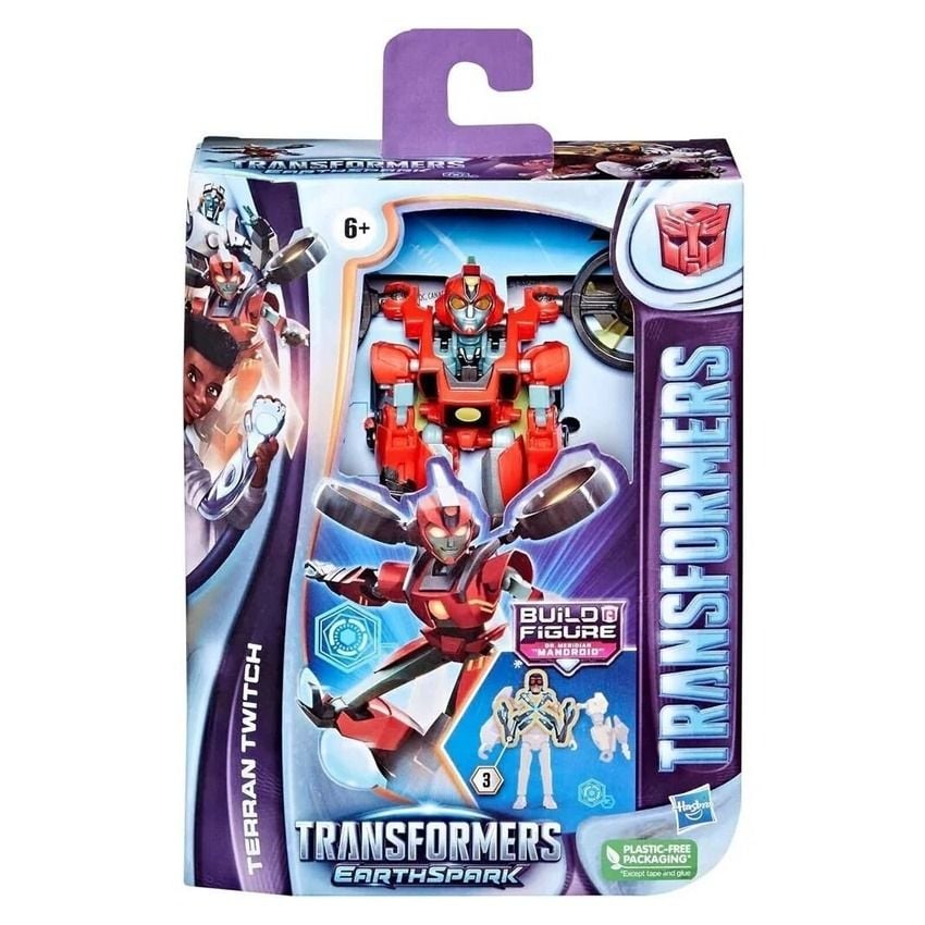 TRANSFORMERS EARTHSPARK DELUXE CLASS TERRAN TWITCH AF