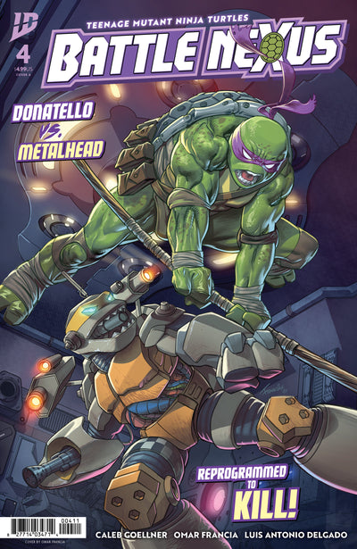 TEENAGE MUTANT NINJA TURTLES BATTLE NEXUS (2025) #4 CVR A FRANCIA