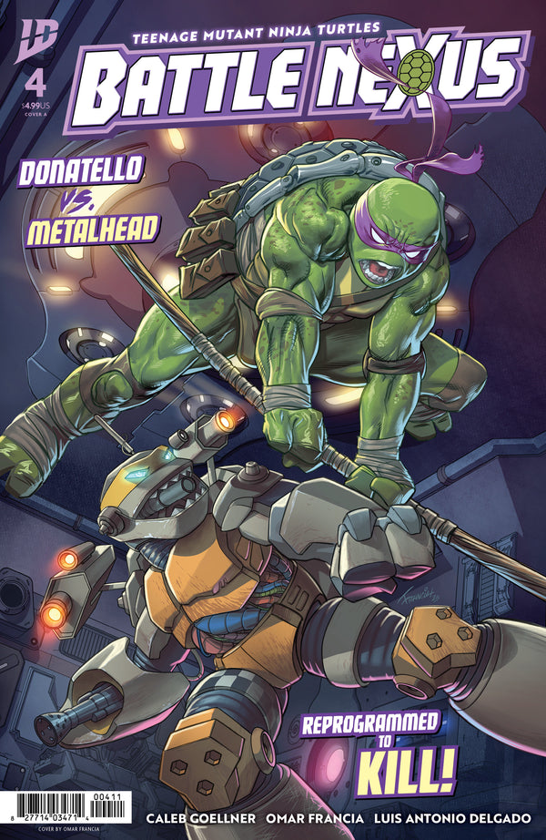 TEENAGE MUTANT NINJA TURTLES BATTLE NEXUS (2025) #4 CVR A FRANCIA
