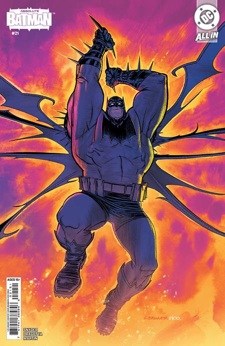 ABSOLUTE BATMAN (2024) #21 CVR E INC 1:25 CHRIS BRUNNER CARD STOCK VAR