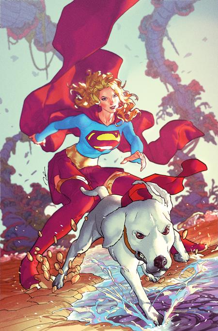 SUPERMAN DAY 2026 SUPERGIRL WOMAN OF TOMORROW #1 CVR B GERALD PAREL FOIL VAR
