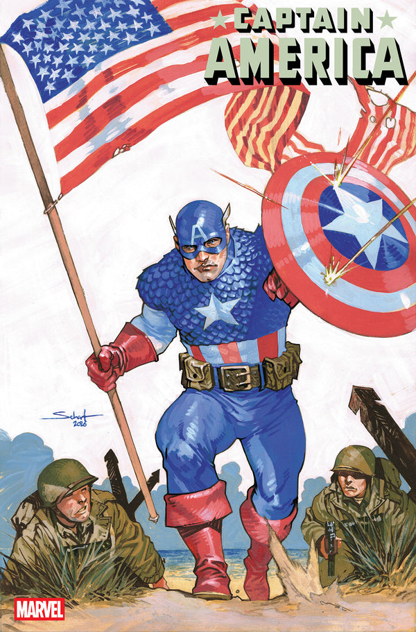 CAPTAIN AMERICA (2025) #16 JONAS SCHARF ART STYLE VAR