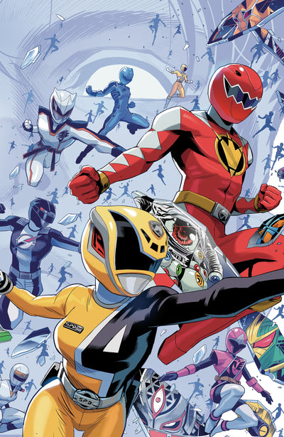 POWER RANGERS UNLIMITED (2026) #3 CVR C CVR C EVERY RANGER EVER CARD STOCK CONNECTING CVR ZONNO VAR