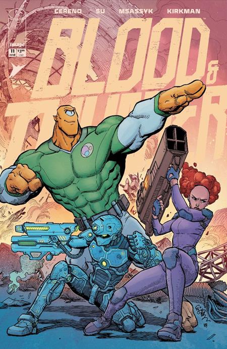 BLOOD & THUNDER (2025) #11 CVR E EJ SU & MSASSYK INVINCIBLE TEAM UP VAR
