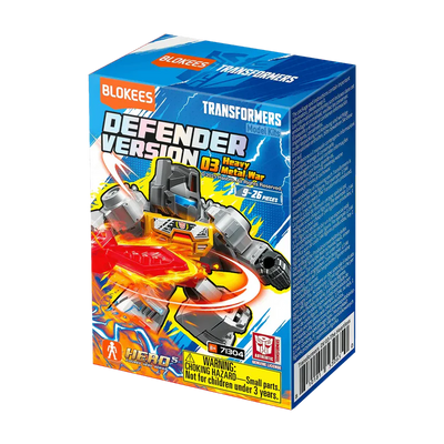 BLOKEES TRANSFORMERS DEFENDER VERSION 3 MINI MODEL (BLIND BOX)