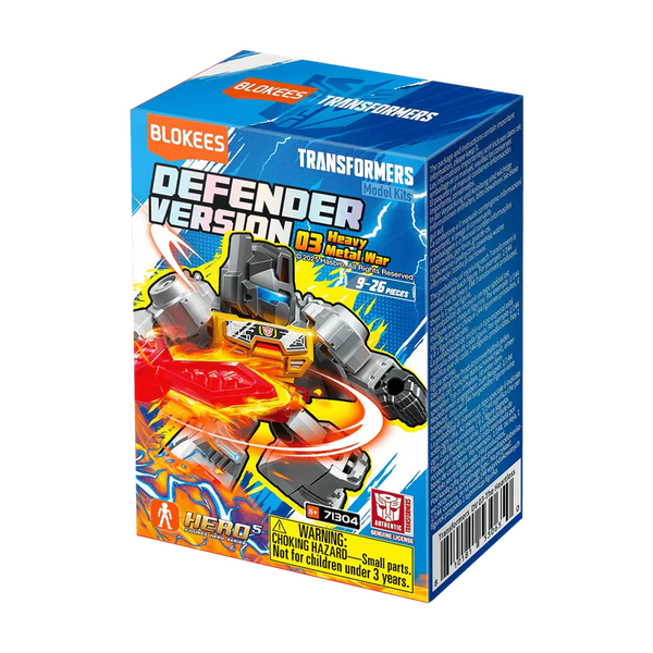 BLOKEES TRANSFORMERS DEFENDER VERSION 3 MINI MODEL (BLIND BOX)