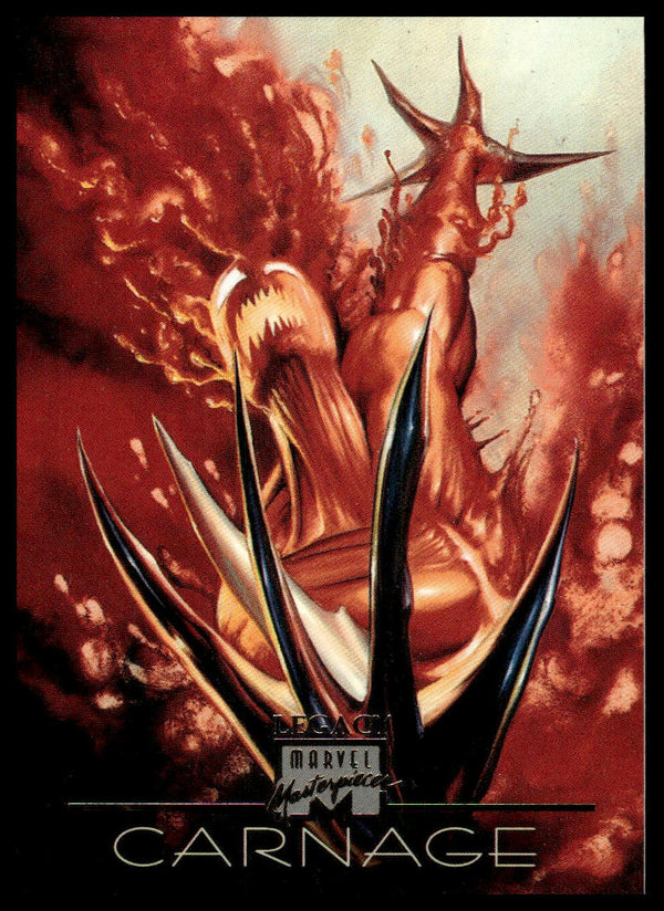 1996 FLEER SKYBOX MARVEL MASTERPIECES #81 CARNAGE