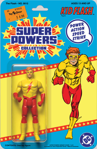 FLASH (2023) #12 CVR D JASON GEYER & ALEX SAVIUK DC SUPER POWERS CARD STOCK VAR