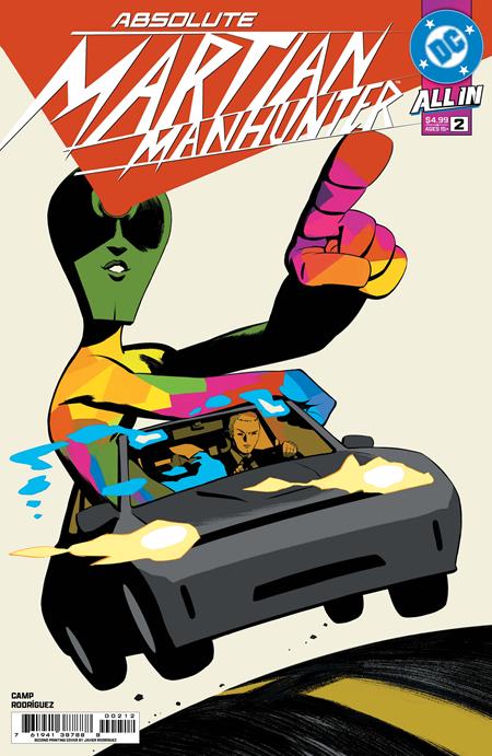 ABSOLUTE MARTIAN MANHUNTER (2025) #2 SECOND PRINTING VAR