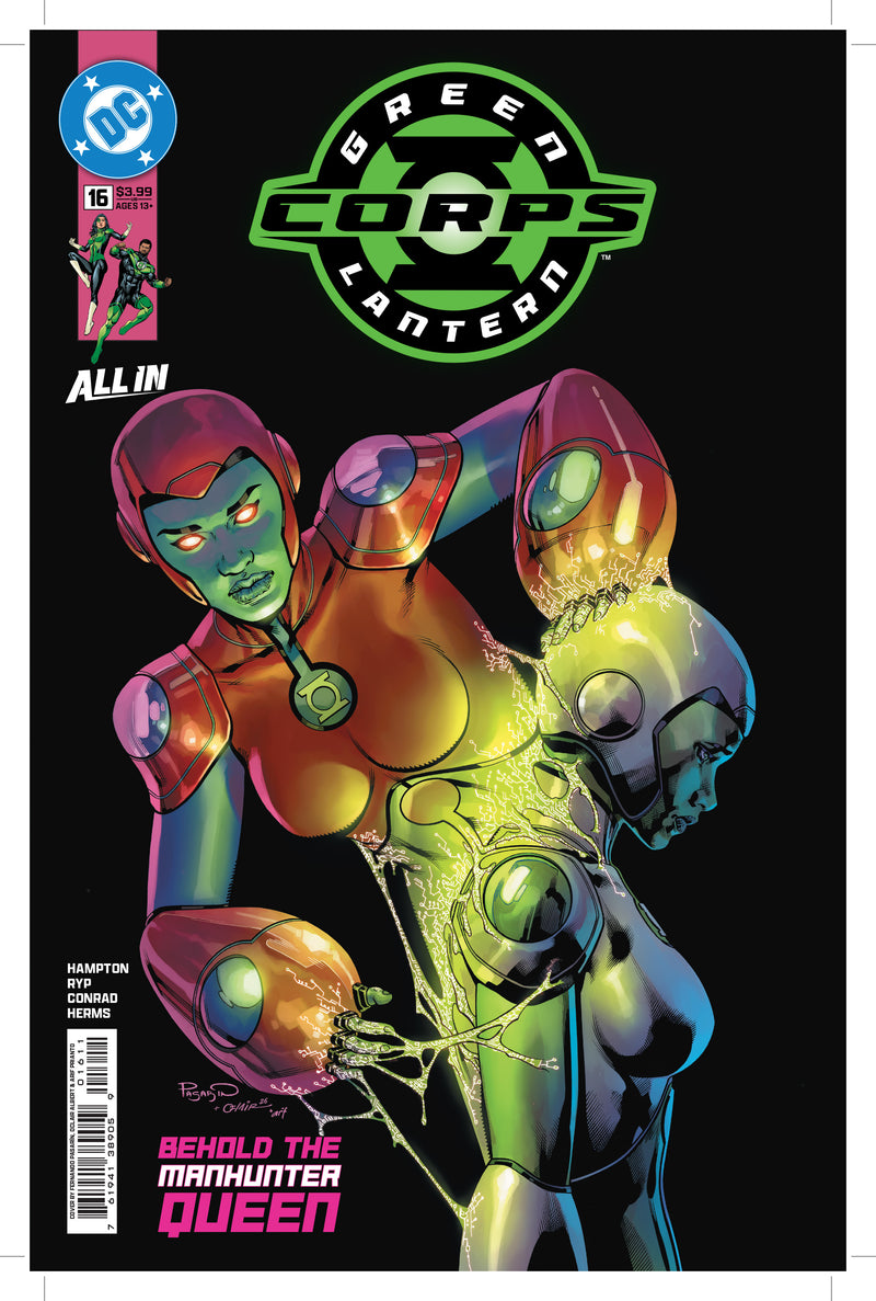 GREEN LANTERN CORPS (2025) #16 CVR A FERNANDO PASARIN & OCLAIR ALBERT