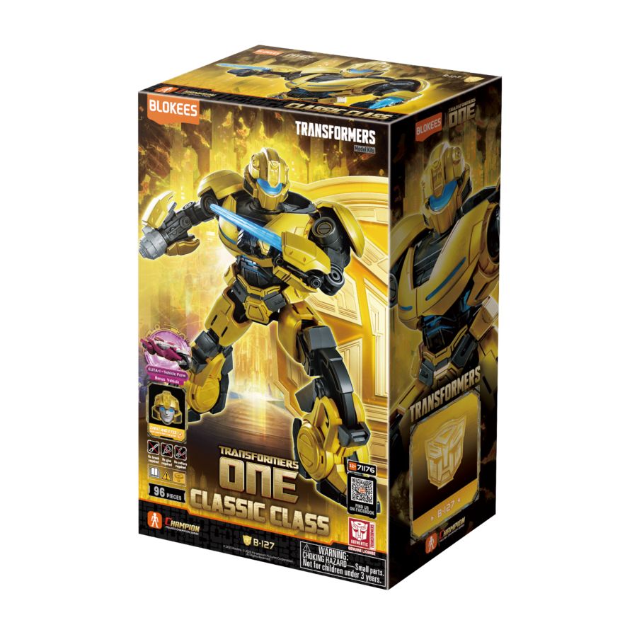 BLOKEES TRANSFORMERS ONE CLASSIC CLASS BUMBLEBEE MODEL
