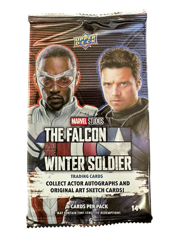 2022 UPPER DECK MARVEL STUDIOS THE FALCON AND WINTER SOLDIER HOBBY PACK