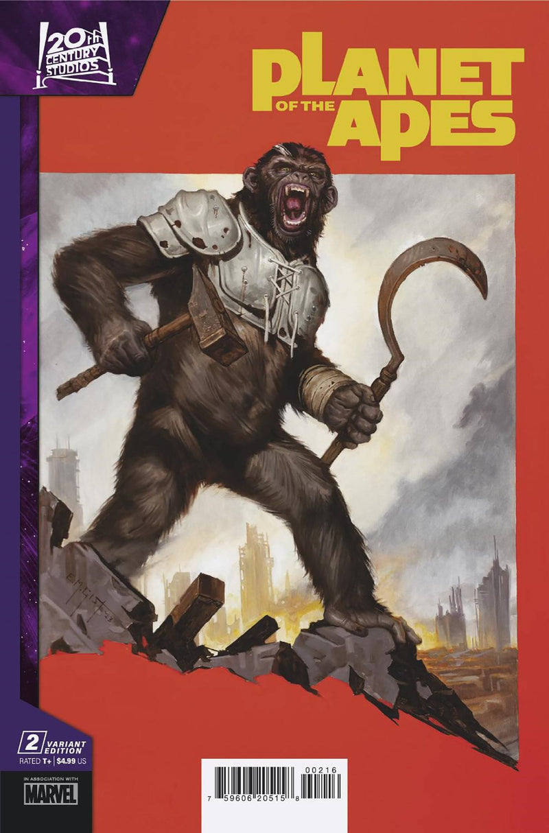 PLANET OF THE APES VOL 4 (2023) #2 25 COPY INCV GIST VAR