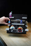 CONSOLE HEROES SEGA MEGA DRIVE DISPLAY CONSOLE SUPERVILLAIN BOSS BUNDLE DIORAMA