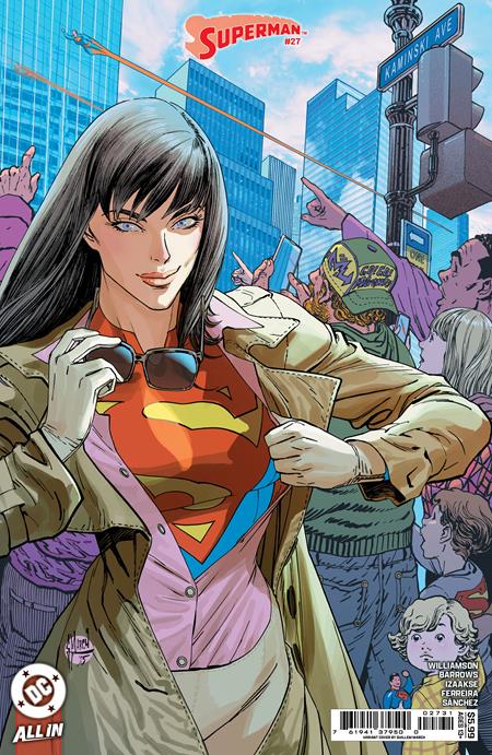 SUPERMAN (2023) #27 CVR C GUILLEM MARCH CARD STOCK VAR