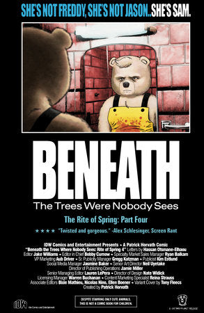 BENEATH THE TREES WHERE NOBODY SEES RITE OF SPRING (2025) #4 CVR B FLEECS MOVIE HOMAGE