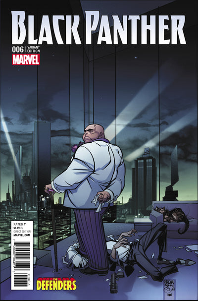 BLACK PANTHER VOL 6 #6 FERRY DEFENDERS VAR