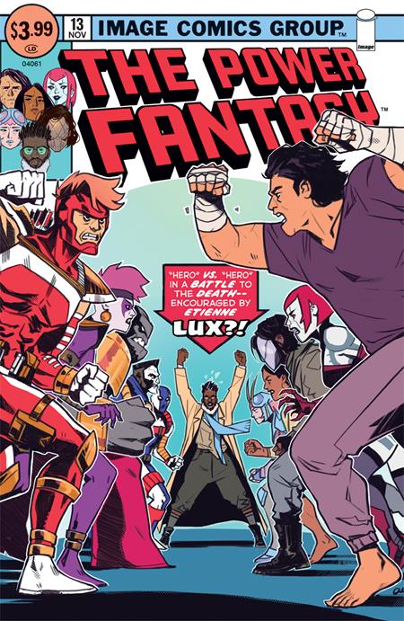 POWER FANTASY (2024) #13 CVR C CASPAR WIJNGAARD YOUNGBLOOD TEAM UP VAR