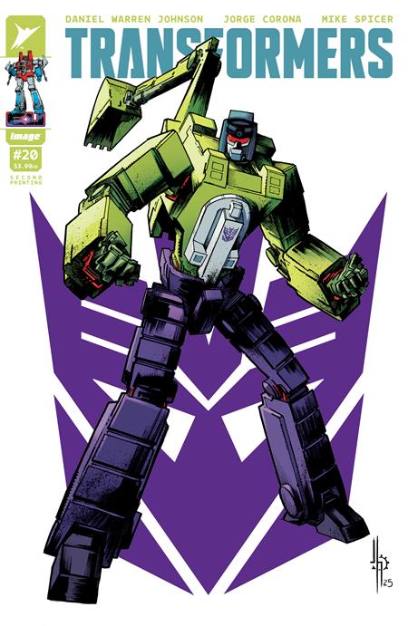 TRANSFORMERS (2023) #20 2ND PTG CVR A JASON HOWARD DECEPTICON VAR