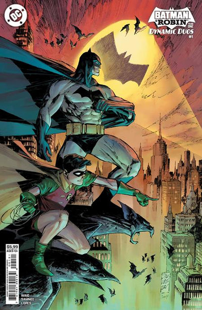 BATMAN & ROBIN YEAR ONE DYNAMIC DUOS (2026) #1 CVR B MARC SILVESTRI CARD STOCK VAR