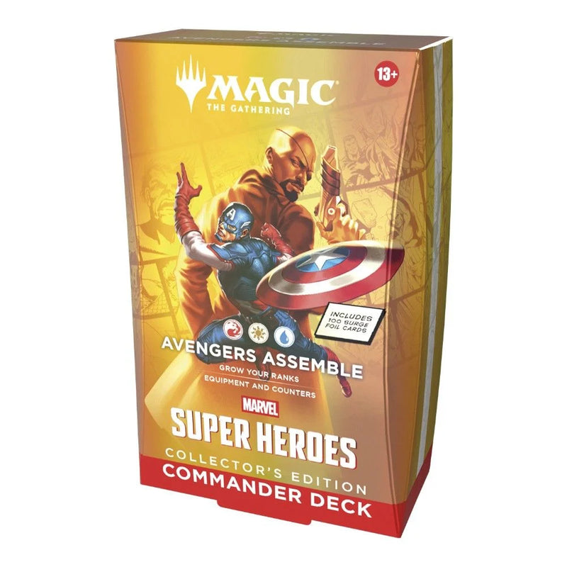 MAGIC: THE GATHERING MARVEL SUPERHEROES AVENGERS ASSEMBLE COLLECTOR COMMANDER DECK