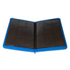 PALMS OFF GAMING COLLECTORS SERIES 9 POCKET BLUE ZIP TRADING CARD BINDER