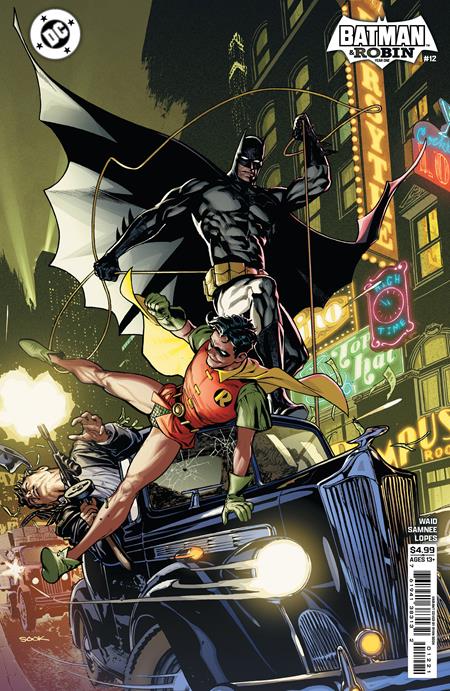 BATMAN AND ROBIN YEAR ONE (2024) #12 CVR C RYAN SOOK CARD STOCK VAR