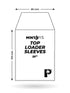 PALMS OFF GAMING MINTFIT TOP LOADER SLEEVES 35PT