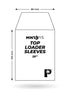 PALMS OFF GAMING MINTFIT TOP LOADER SLEEVES 35PT