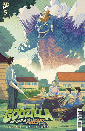 GODZILLA HERE THERE BE ALIENS (2025) #5 CVR B HERNANDEZ