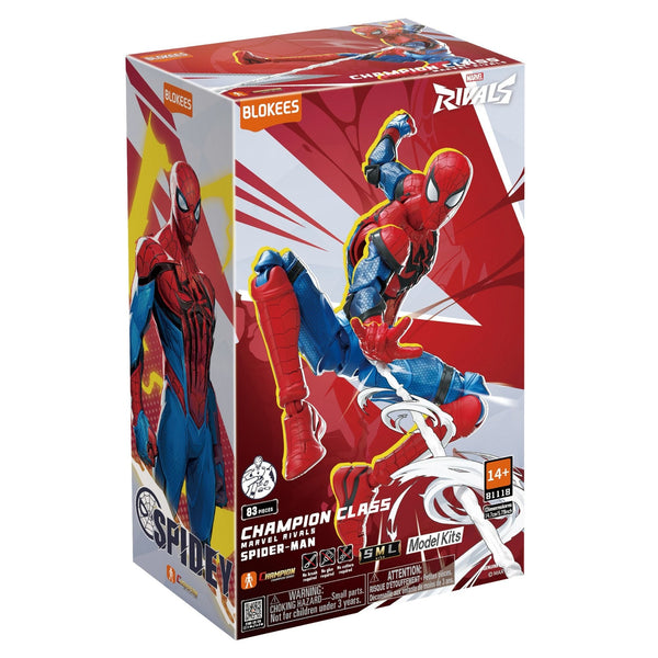 BLOKEES MARVEL RIVALS CHAMPION CLASS SPIDER-MAN MODEL