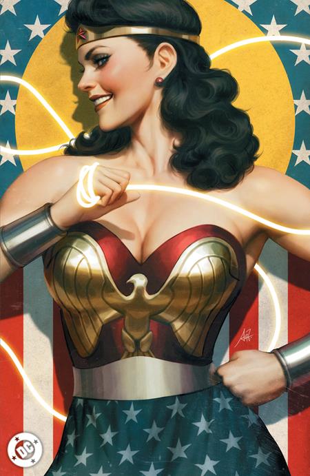 NEW HISTORY OF THE DC UNIVERSE (2025) #1 CVR F STANLEY ARTGERM LAU FOIL VAR