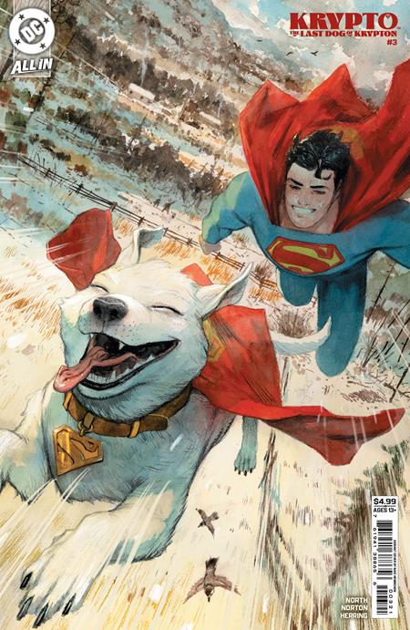 KRYPTO THE LAST DOG OF KRYPTON (2025) #3 CVR B NIKO HENRICHON CARD STOCK VAR