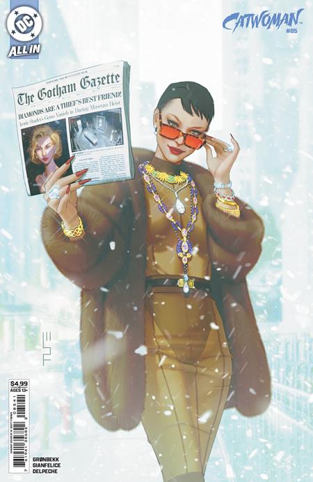 CATWOMAN (2018) #85 CVR D W SCOTT FORBES CARD STOCK VAR