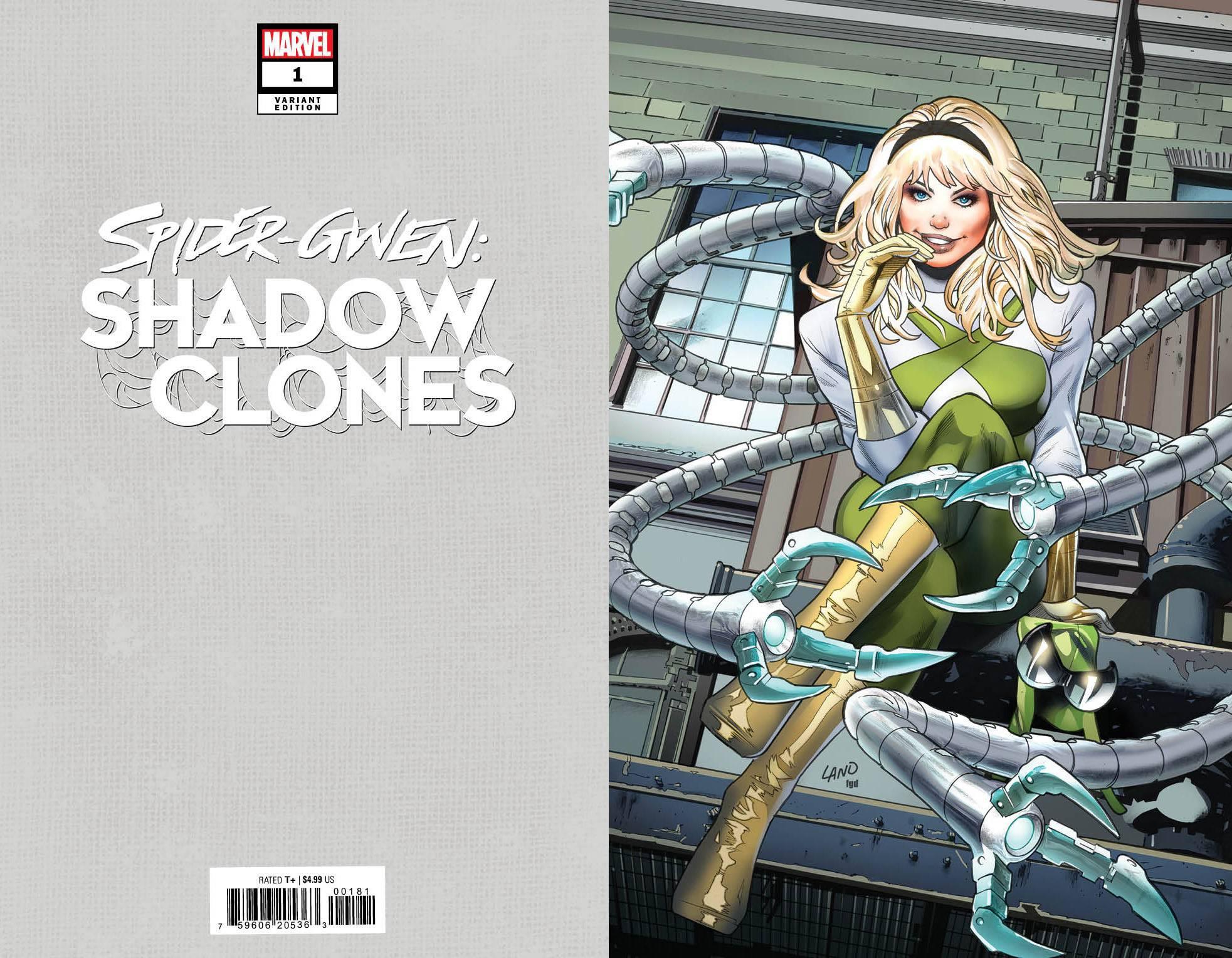 SPIDER-GWEN SHADOW CLONES (2023) #1 100 COPY INCV LAND VIRGIN VAR - Kings Comics