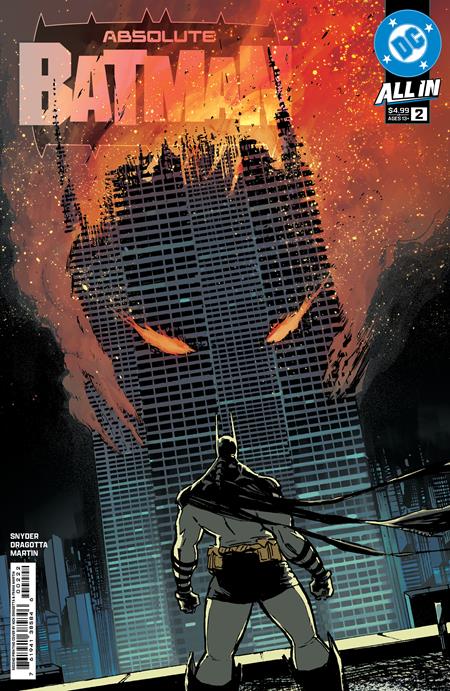 ABSOLUTE BATMAN (2024) #2 SECOND PRINTING CVR A NICK DRAGOTTA