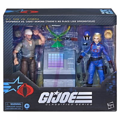 GI JOE CLASSIFIED SERIES #205 SHIPWRECK VS CADET DEMING AF