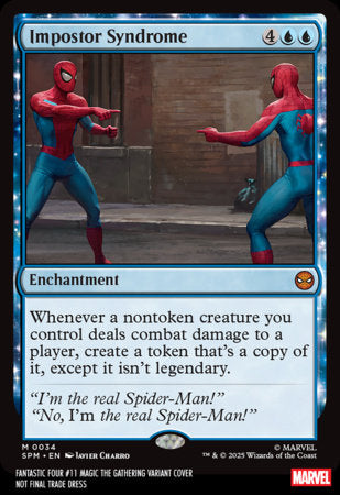 FANTASTIC FOUR (2025) #11 JAVIER CHARRO MAGIC THE GATHERING VAR