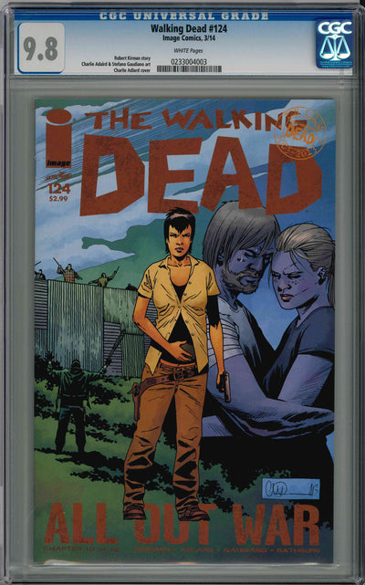 CGC WALKING DEAD (2003) #124 (9.8)