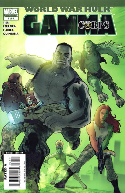 WORLD WAR HULK GAMMA CORPS (2007) #1 WWH