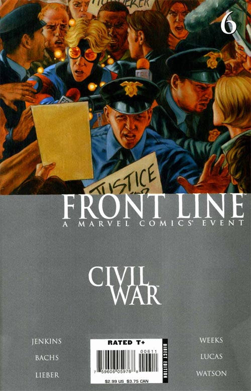 CIVIL WAR FRONT LINE #6