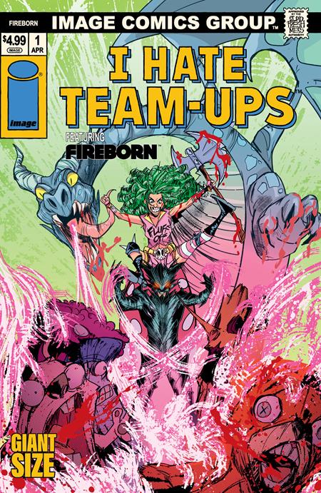 FIREBORN (2026) #1 CVR N PATRICK MULHOLLAND I HATE FAIRYLAND TEAM UP VAR