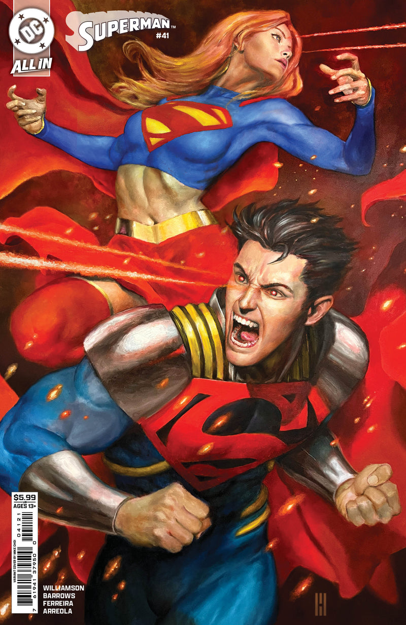 SUPERMAN (2023) #41 CVR B MIKE CHOI CARD STOCK VAR (KINGDOM OF ZOD)