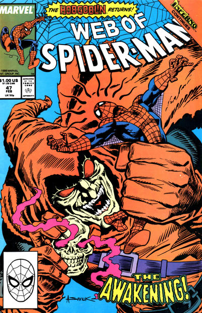 WEB OF SPIDER-MAN (1985) #47
