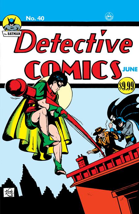 DETECTIVE COMICS (1937) #40 FACSIMILE EDITION (2025) CVR B BOB KANE FOIL VAR