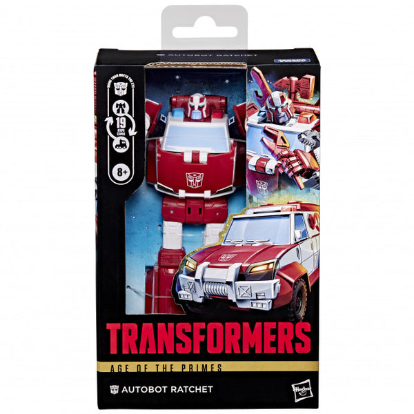 TRANSFORMERS AGE OF THE PRIMES DELUXE CLASS AUTOBOT RATCHET AF