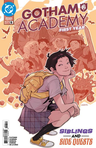 GOTHAM ACADEMY FIRST YEAR (2025) #6 CVR A KARL KERSCHL