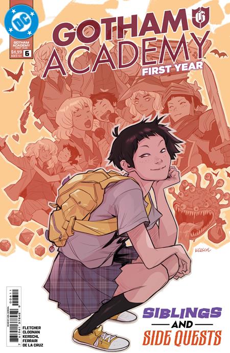 GOTHAM ACADEMY FIRST YEAR (2025) #6 CVR A KARL KERSCHL